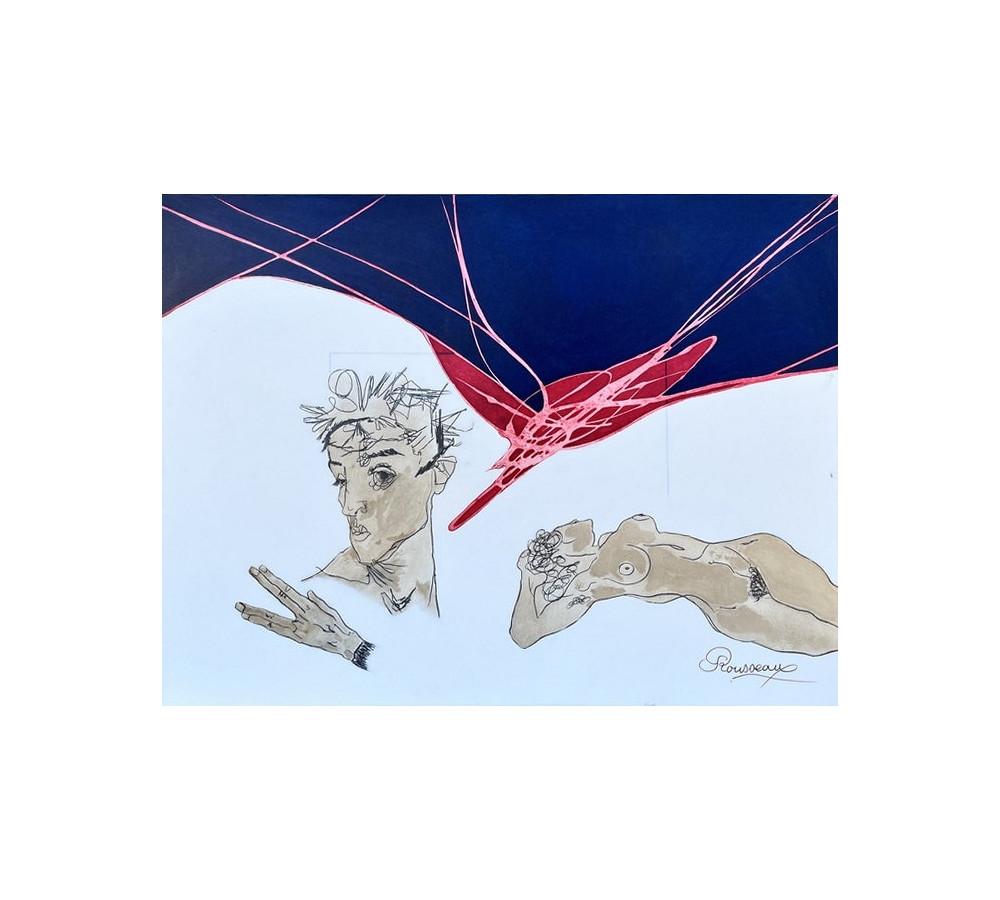 Claude Rousseau | Hommage à Egon (2002) | MutualArt