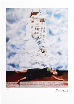 Suicide of Dorothy Hale - Frida Kahlo