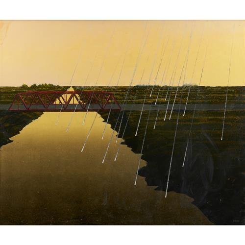 Pink Rain by Lawrence Daws, 1982