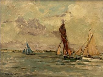 Marine at rest - Ernest Germain Vauthrin