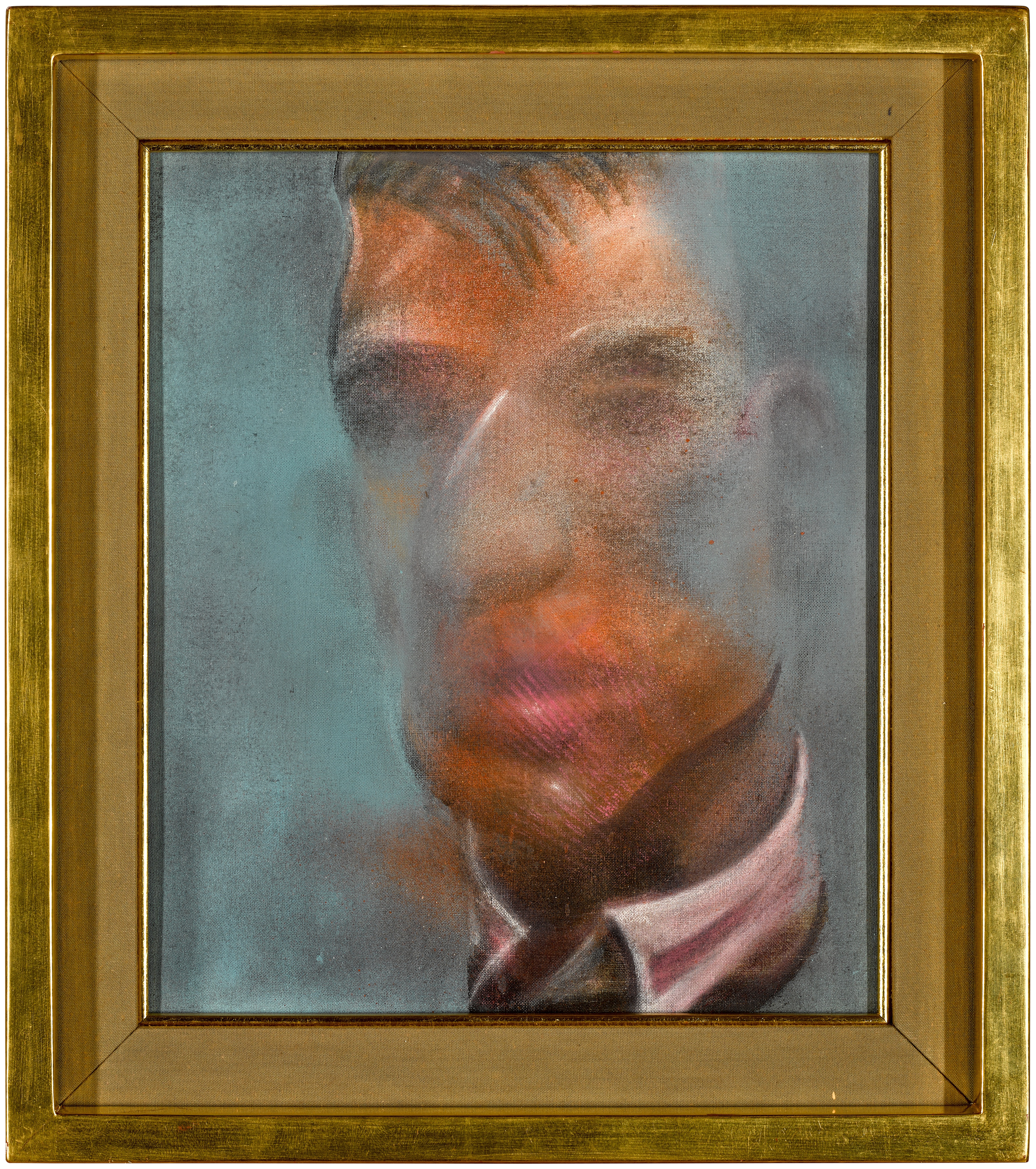 Artwork by Francis Bacon, Study for Self-Portrait, Made of oil on canvas