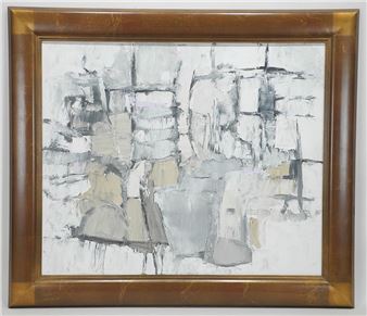 Grey Form Composition - Carolyn Stockbridge