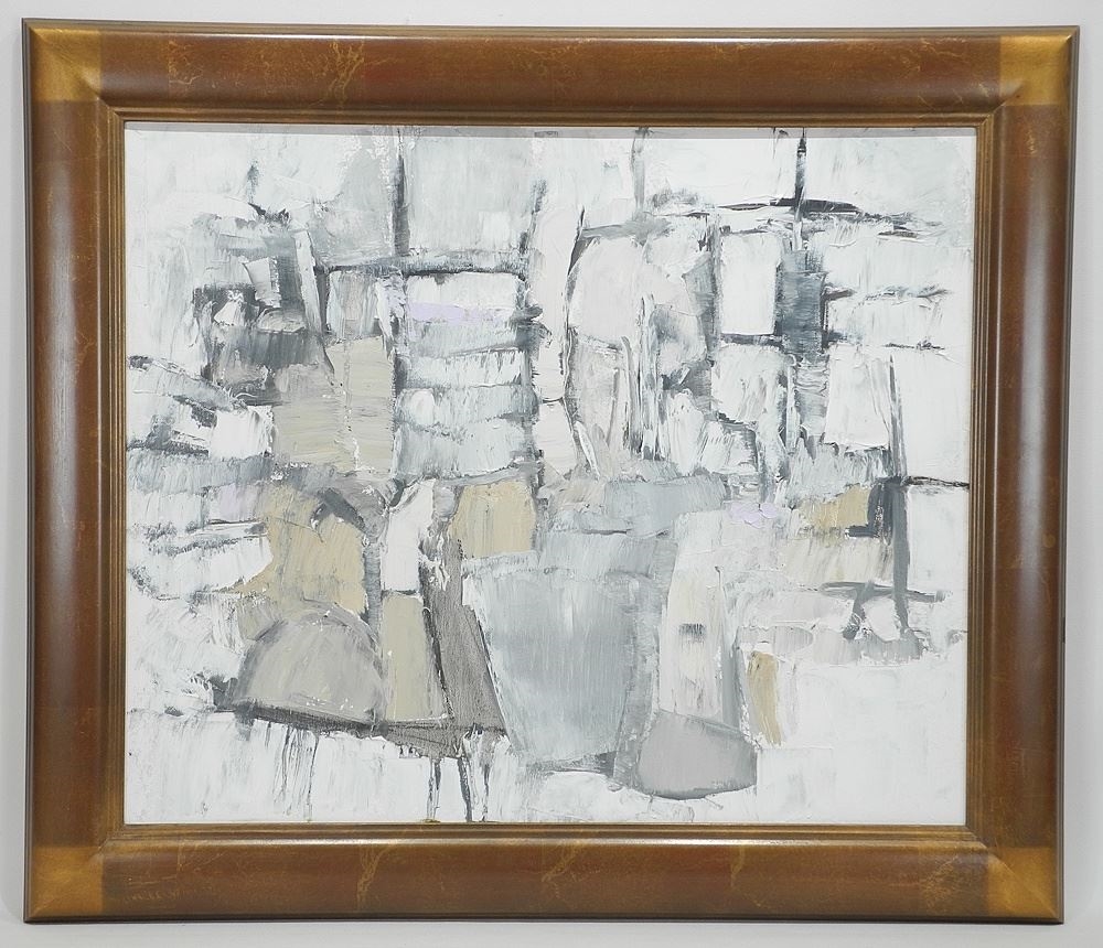 Carolyn Stockbridge | Grey Form Composition | MutualArt