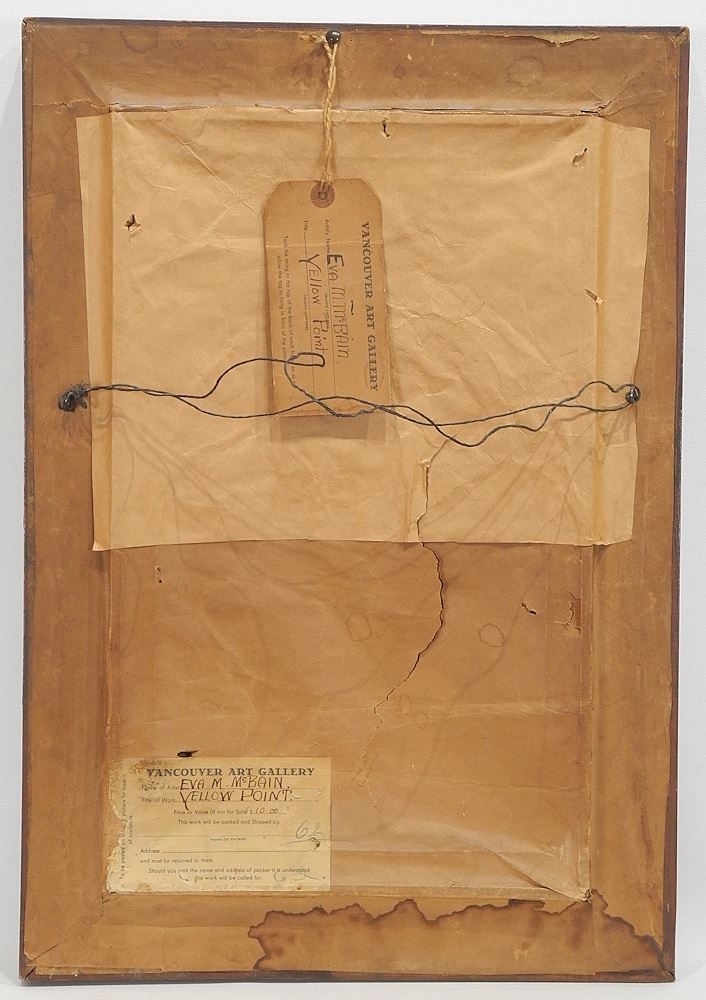 Artwork by Eva McBain, Yellow Point, Made of Oil On Canvas