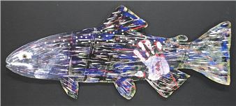 Salmon Hanging - Jimmy Wright