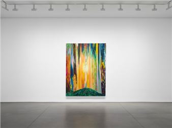 Shara Hughes’s Luminous Landscapes Open Portals into Life, Death and the Sublime