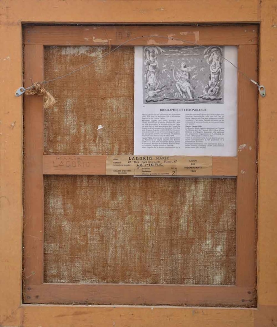 Artwork by Maria Aleksandrovna Lagorio, Woman with a child, Made of Oil On Canvas