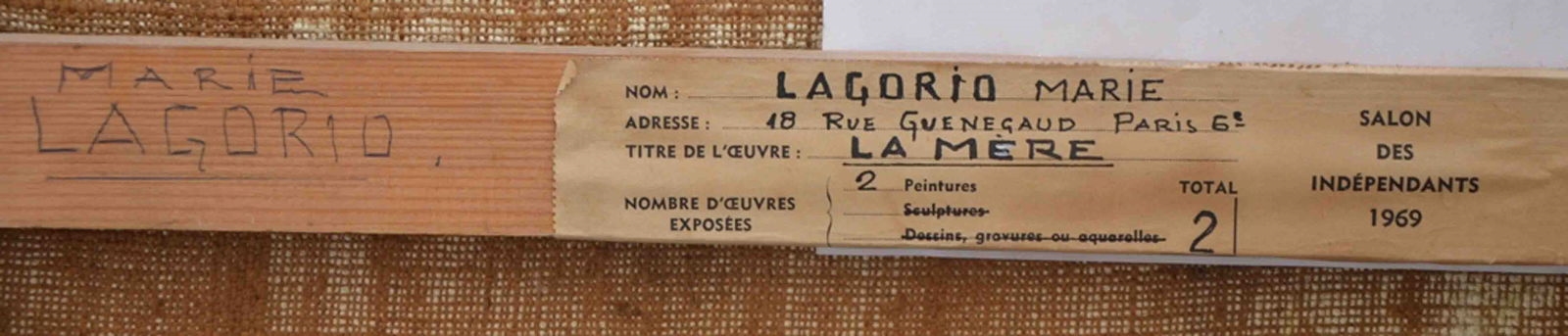 Artwork by Maria Aleksandrovna Lagorio, Woman with a child, Made of Oil On Canvas