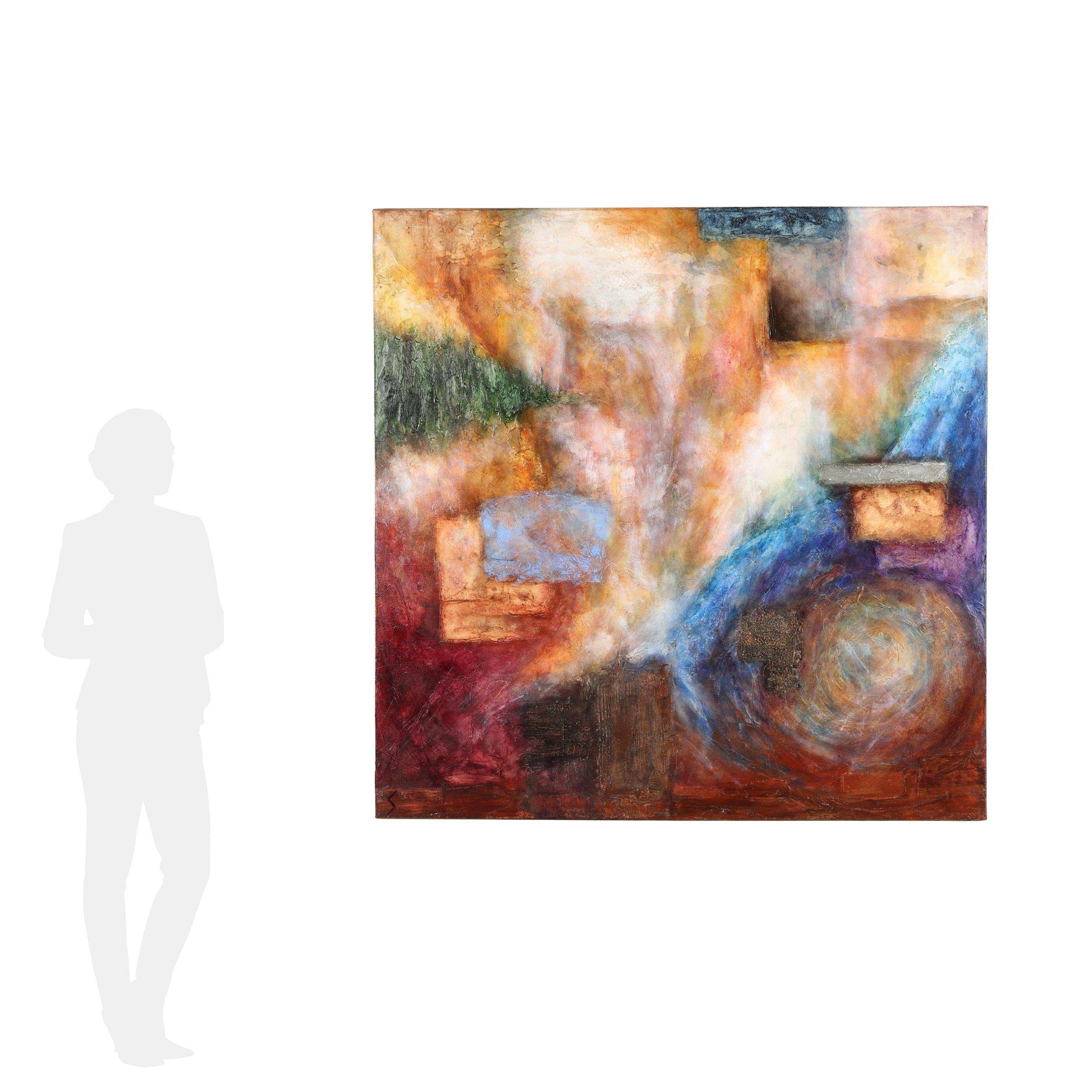 Artwork by Adam Stewart, Untitled, Made of Oil And Mixed Media On Canvas