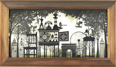 Work (stained glass - Seiji Fujishiro