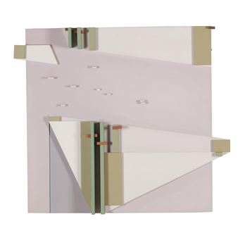 Cygnus-The Swan (Structurist Relief #203 - David John Barr