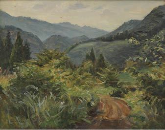 landscape - Usaburo Ihara