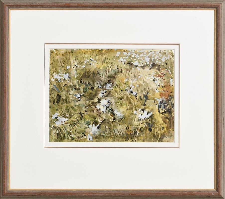 Artwork by Patrick Swift, Bog Cotton, Made of Watercolour On Paper