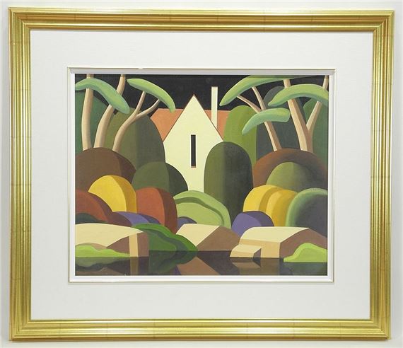 Night in an Oak Bay Garden by Andrew Wooldridge