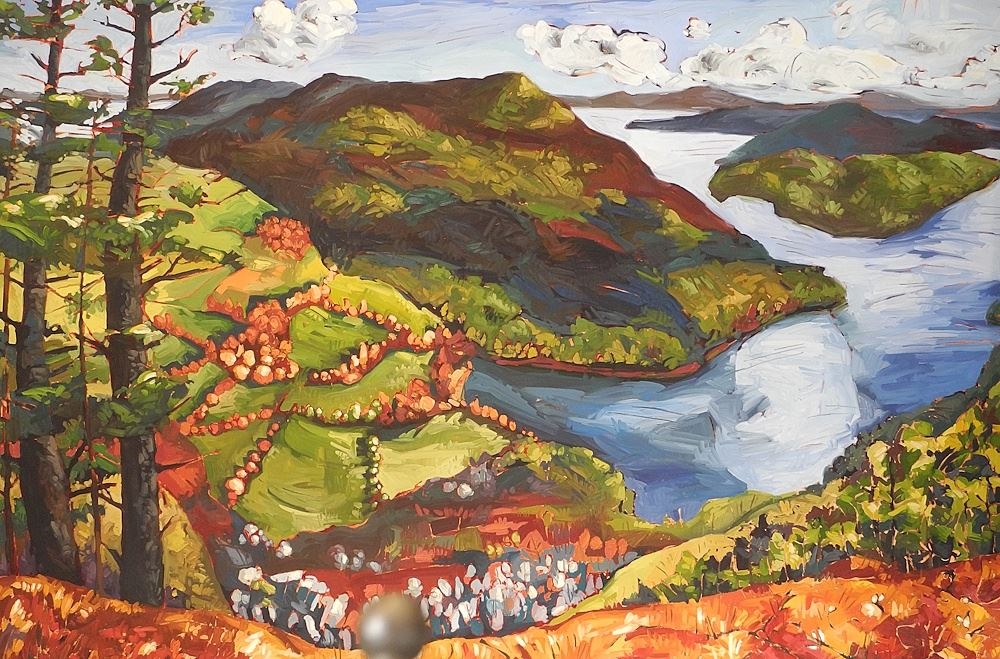 Artwork by Cori Creed, Burgoyne Bay, Made of Oil On Canvas