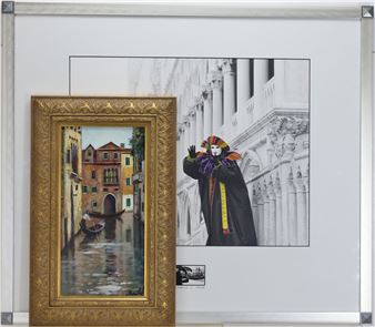 Oil on Canvas & Photograph - Allan I. Teger