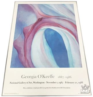 Music - Pink and Blue II - Georgia O'Keeffe