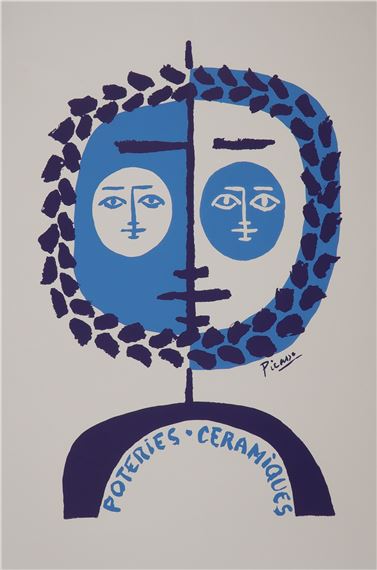 Pablo Picasso | Pre-Lettering Exhibition Poster Galerie Triel, Nice ...