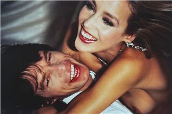 Mick Jagger and Jenny Hall - Norman Parkinson