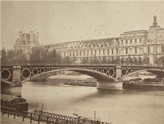The Louvre from the Carrousel bridge - Pierre Petit