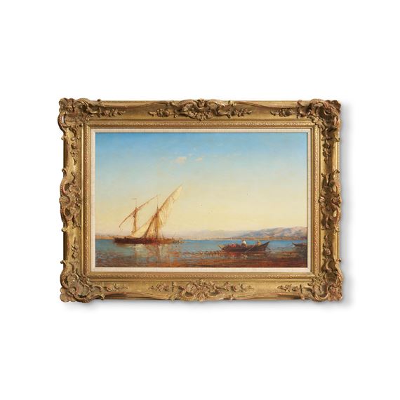 Sausset, environ de Marseilles - Félix Ziem