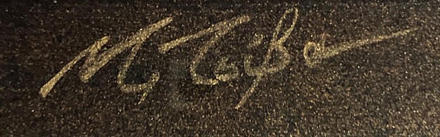 Artwork by Masasuke Chiba, rich man/ waiting spring (2 in 1 frame, Made of mixed media print