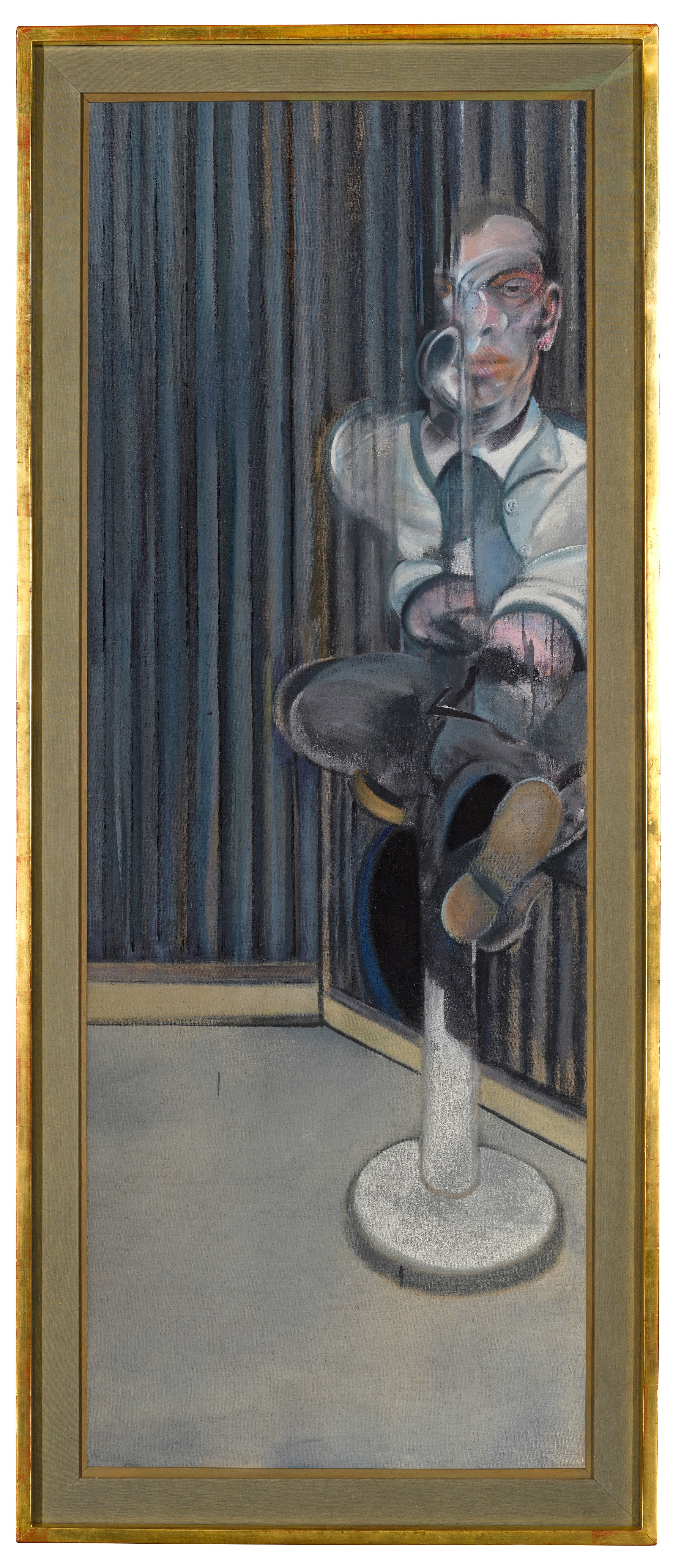 Artwork by Francis Bacon, Portrait of a Dwarf, Made of oil on canvas