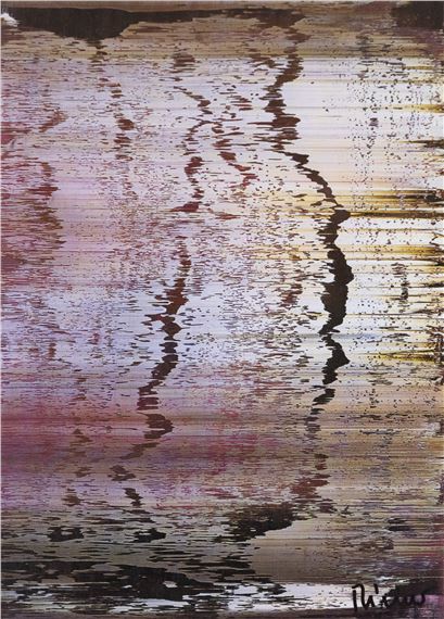 Abstraktes Bild Kine - Chris Richter