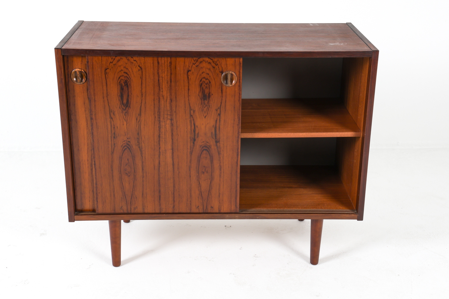 Artwork by Omann Jun, OMANN JUN STYLE DANISH ROSEWOOD CABINET C. 1960S, Made of Rosewood