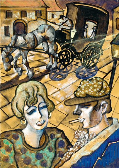 Picture Idea: Hugó Scheiber Urban Living 1930S