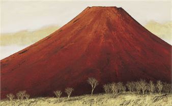 Mt. Fuji at dawn - Misao Yokoyama