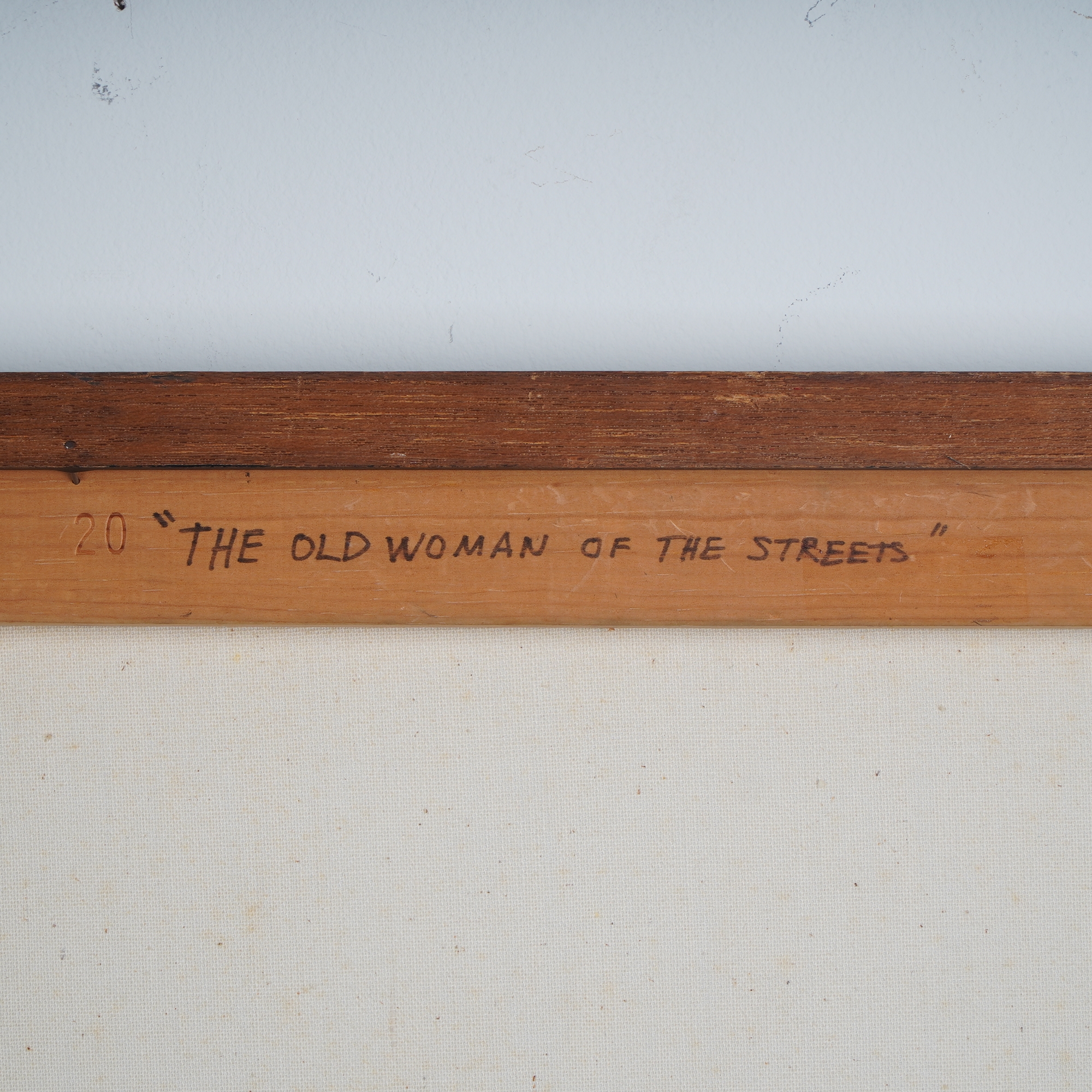 Artwork by Lee Kowels, The Old Lady, Made of Oil On Canvas