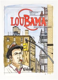 Ultimate Agency Cover design for this series published by Glénat in 2004, originally to be called Loubama - Sebastien Verdier