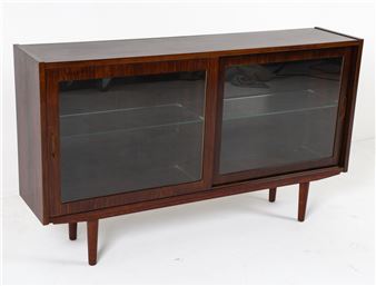 Rosewood Display Cabinet C. 1960s - Poul Hundevad