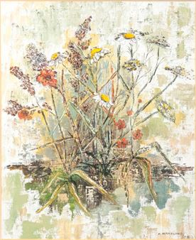 Study of flowers - H. Hanfling