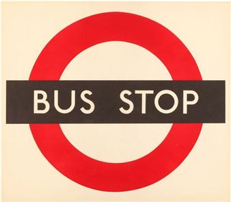 Bus Stop - Hans Schleger