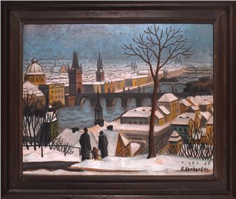 Praha v zimÄ - Oldrich Kerhart