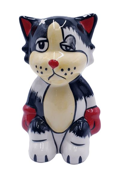 MODEL OF ALI THE CAT by Lorna Bailey