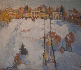 Soviet landscape - Victor Belov