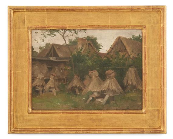 Early Village Scene - Colin Campbell Cooper