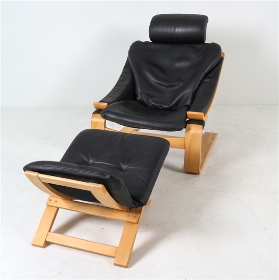 KROKEN EASY CHAIR & OTTOMAN