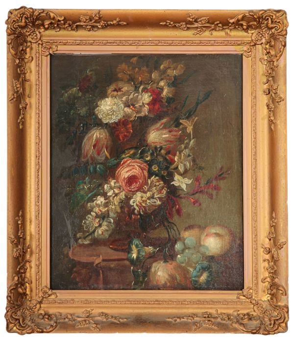 Artwork by Continental School, 19th Century, Pair of still lives, Made of Oils On Canvas