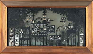 Artwork by Seiji Fujishiro, Work (stained glass, Made of glass