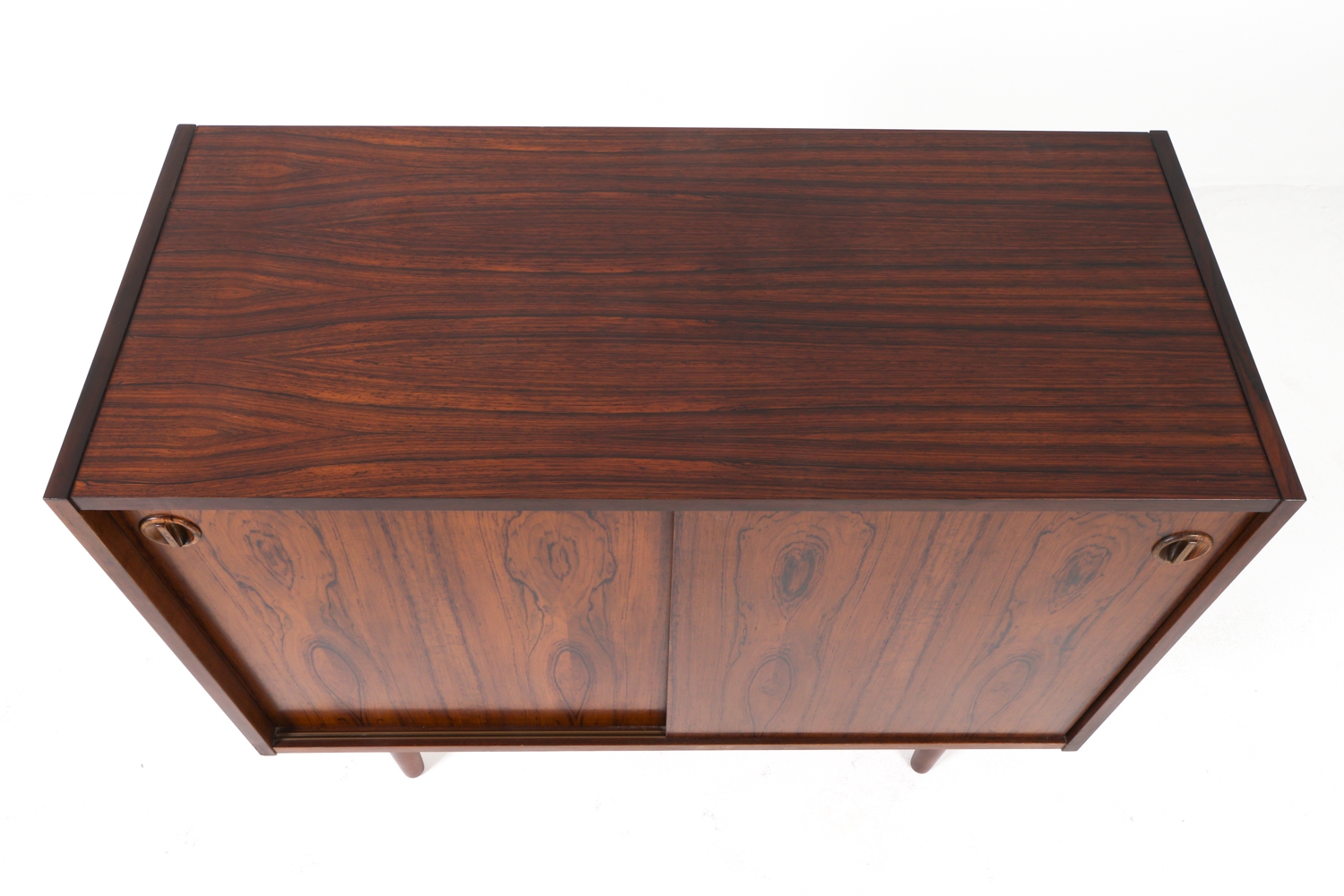 Artwork by Omann Jun, OMANN JUN STYLE DANISH ROSEWOOD CABINET C. 1960S, Made of Rosewood