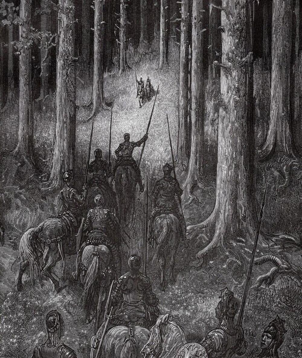 Gustave Doré | Rinaldo meets the Knight (1880) | MutualArt