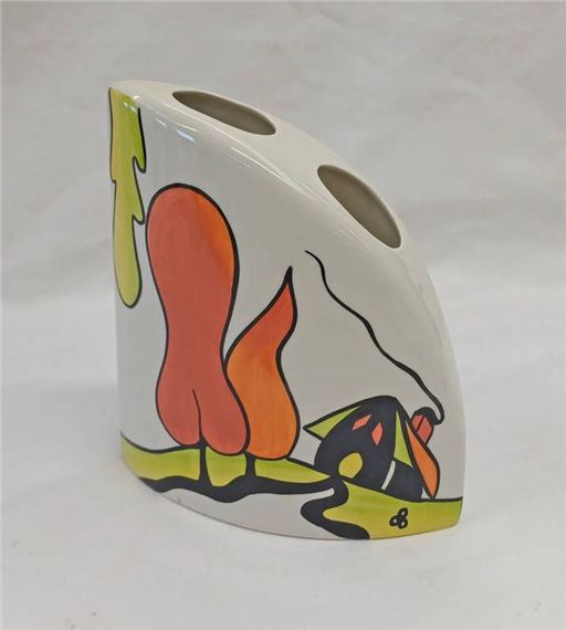 hillside cottage by Lorna Bailey