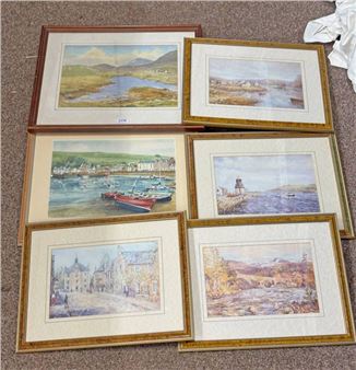 loch-side village - P. McEwan