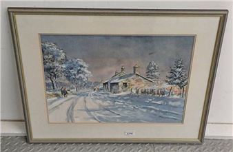 John Stoa Auchtenhouse in winter - John Stoa