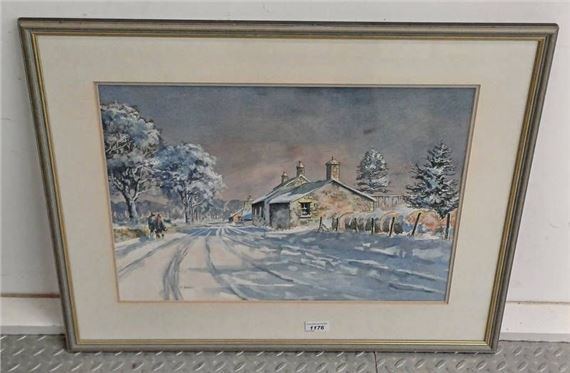 John Stoa Auchtenhouse in winter - John Stoa