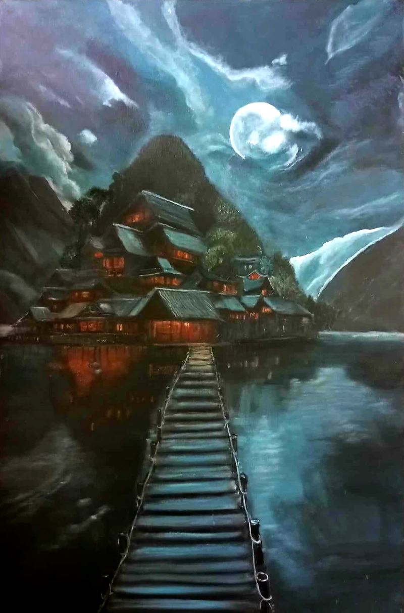 Artwork by Anna Stawarz (b.1976), Untitled, Made of Acrylic, Canvas